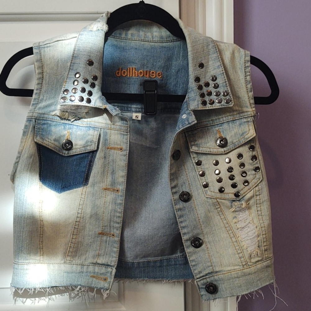 Dollhouse Denim Vest
